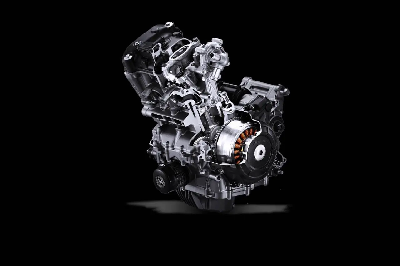 Keratan rentas enjin twin-cylinder 250cc DOHC 8-valve Honda CBR250RR